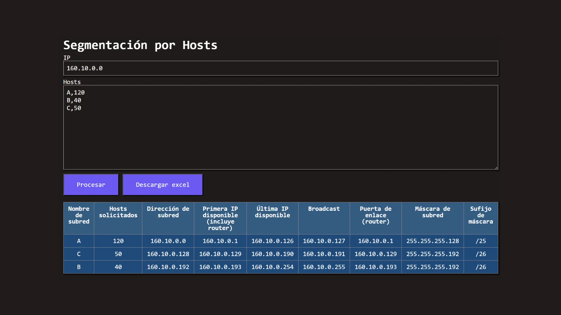 Network Segmentation Tool